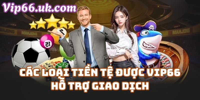 Các Loại Tiền Tệ Được Vip66 Hỗ Trợ Giao Dịch